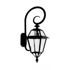 LANTERNA ALLUMINIO ERMES A MURO PENDENTE 25X34X70H Illuminazione ESTERNO LAMPIONE