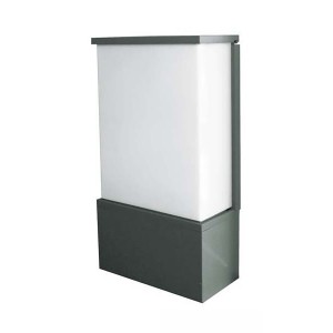 LANTERNA IN ALLUMINIO A PARETE FALO' Illuminazione ESTERNO INTERNO LAMPADA