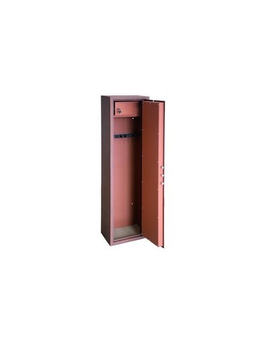 Utilia TOP Security ARMADIO PORTAFUCILI EFFETTO LEGNO 8 Posti mm.400x280x1480 h