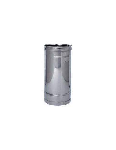 TUBO INOX AISI 304 PER STUFA  � cm. 13x 50