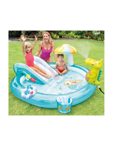 Intex PLAY CENTER ALLIGATORE  cm. 201x170x84 h (lt. 160)