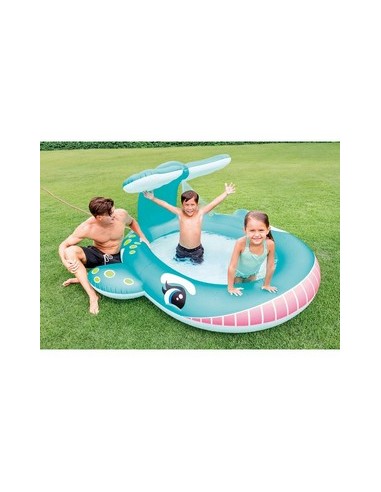 Intex PISCINA GONFIABILE BALENA 201X196X91