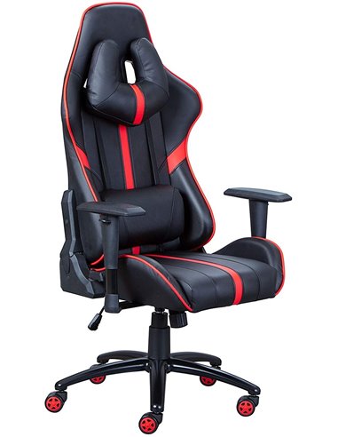 SEDIA POLTRONA ERGONOMICA PROFESSIONAL DA GAMING RATO RED