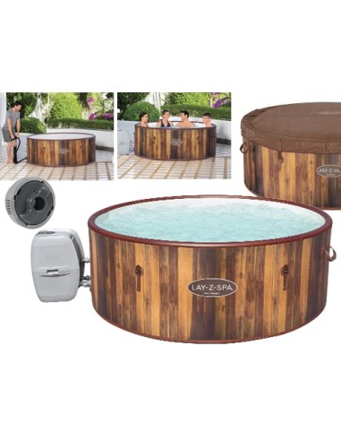 PISCINA SPA 180xH66 cm LAY-Z HELSINKY BESTWAY 60025