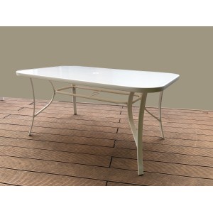 Tavolo in metallo cm.150x90 mod. Giove esterno giardino