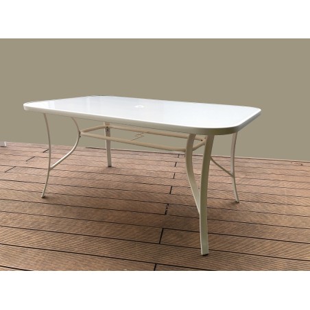 Tavolo in metallo cm.150x90 mod. Giove esterno giardino