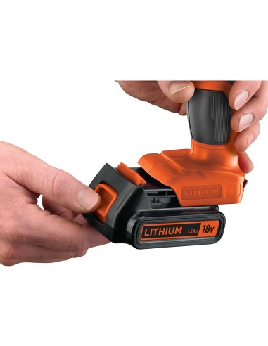 BLACK+DECKER BL1518-XJ Batteria al Litio 18V-1.5AH