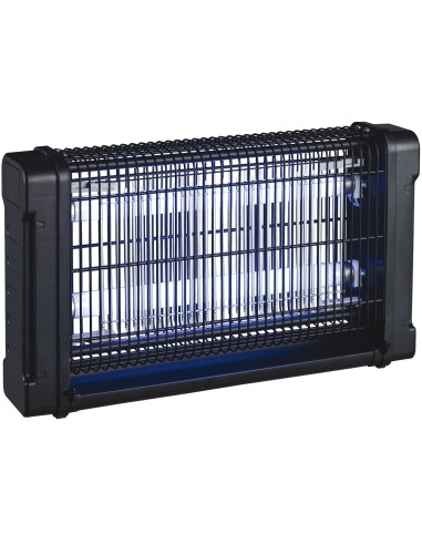 ELETTROSTERMINATORE PER INSETTI E ZANZARE CON LUCE NEON ULTRAVIOLETTA NIKLAS KINGKONG 2X10W