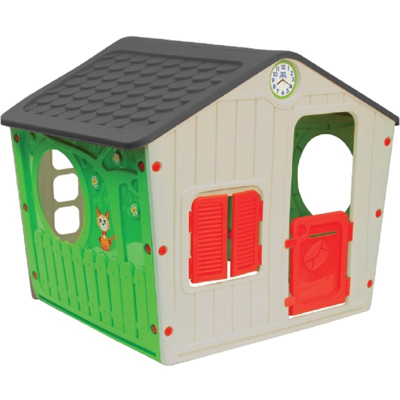 Casetta resina per bambini cm.140X108X115 gioco arredo giardino Casetta resina per bambini cm.140X108X115 gioco arredo giardino