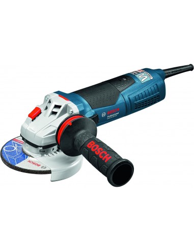 Bosch Smerigliatrice 1900W angolare GWS 19-125 CIE con regolazione di velocità e KickBack Stop