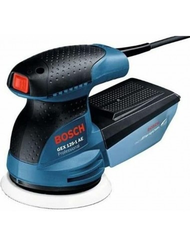 Bosch Levigatrice Roto orbitale Gex 125-1 AE ,Platorello da 125 Mm professionale