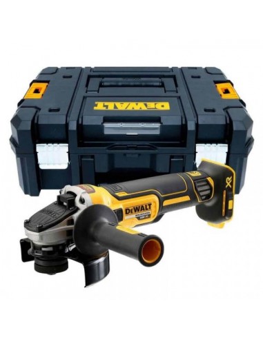 DeWalt Smerigliatrice angolare a batteria DCG405N-XJ da 125 mm in valigia TSTAK