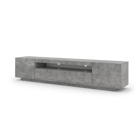 Mobile TV sospeso o a terra 200x42/36x37 Cm STAND AURA color Cemento