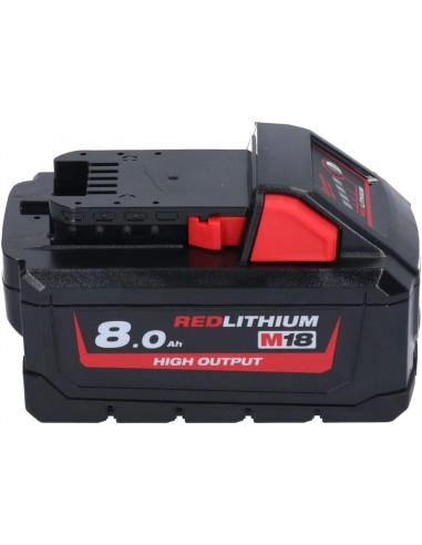 Milwaukee Batteria da 8.0Ah 18V M18 agli Ioni di Litio mod. 4932471070 M18HB8