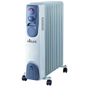 RADIATORI AD OLIO 2500W NIKLAS 11 EL.