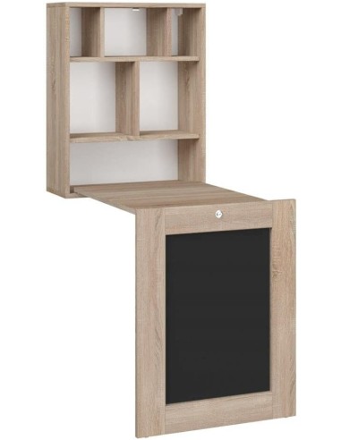 SCRIVANIA PIEGHEVOLE DA APPENDERE LIBRERIA UFFICIO CASA ROVERE 145X90X60CM TILT