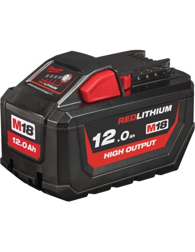 Milwaukee Batteria da 12.0 Ah 18V M18HB12 High Output agli ioni di litio