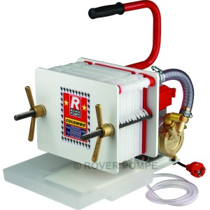 Pompa Filtrante in Acciaio 340W per Pulire e Purificare Bevande Senza Residui