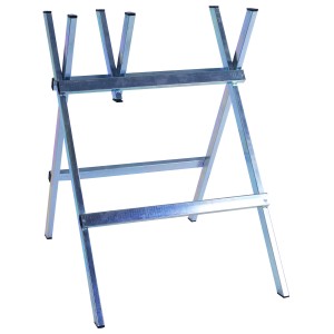 CAVALLETTO TAGLIALEGNA IN ACCIAIO ZINCATO A SEZIONE RETTANGOLARE CM.60XH.69