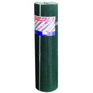 RETE ELETTROSALDATA ZINCATA E PLASTIFICATA VERDE CALIFORNIA 12X12RT25MT H100