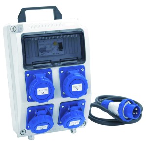 QUADRO ELETTRICO 4 PRESE 2P+T16A IP55 - 2240E