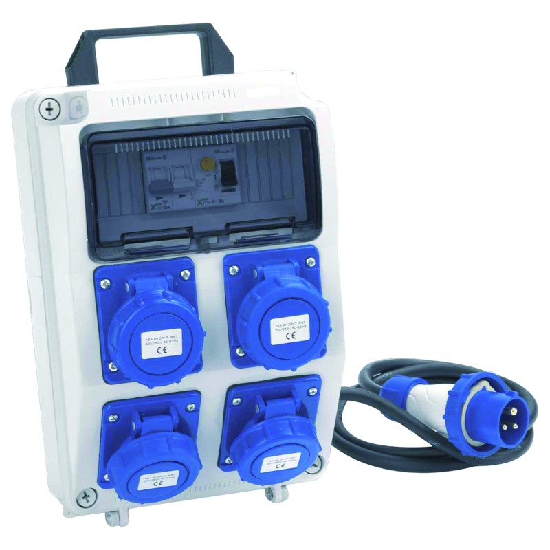 QUADRO ELETTRICO 4 PRESE 2P+T16A IP55 - 2240E QUADRO ELETTRICO 4 PRESE 2P+T16A IP55 - 2240E