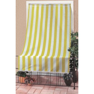 TENDA DA SOLE  PER SORMONTO 140X300 GIALLO RIGATO