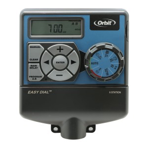 CENTRALINA PROGRAMMATORE ORBIT PER IRRIGAZIONE 4 ZONE HRC-050 13x4xH16 CM