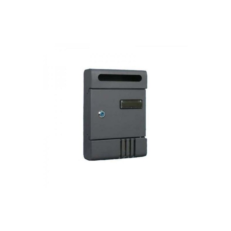 CASSETTA POSTALE BRIXO PIPPO COMPONIBILE PER INTERNO IN FERRO COLORE GRIGIO GHISA CM20 CASSETTA POSTALE BRIXO PIPPO COMPONIBILE PER INTERNO IN FERRO COLORE GRIGIO GHISA CM20