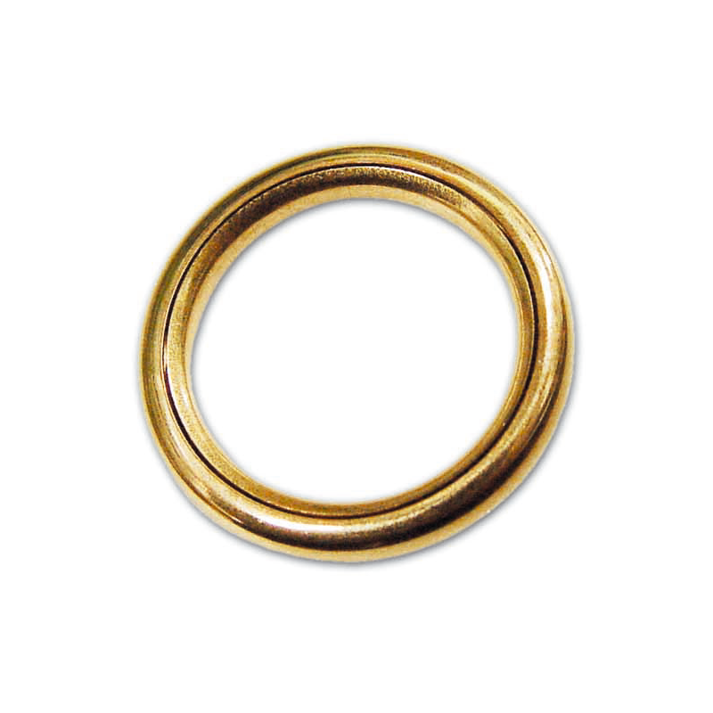 ANELLO TUBOLARE IN OTTONE LUCIDO PER TENDE 15X20 A.101 200 PEZZI ANELLO TUBOLARE IN OTTONE LUCIDO PER TENDE 15X20 A.101 200 PEZZI