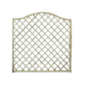PANNELLO GRIGLIATO LASA 180X180H IN LEGNO DI PINO IMPREGNATO