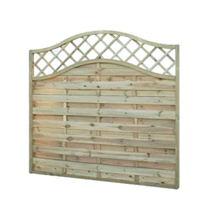 PANNELLO GRIGLIATO BARRIERA LASA 180X180H IN LEGNO DI PINO IMPREGNATO