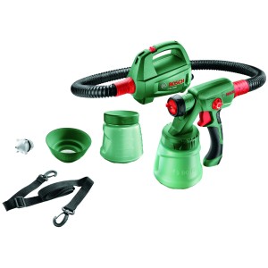 PISTOLA A SPRUZZO PER VERNICIATURA BOSCH PFS 2000 + ACCESSORI