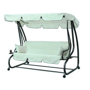 DONDOLO ACCIAIO 3 POSTI SUITE 230X118X170H