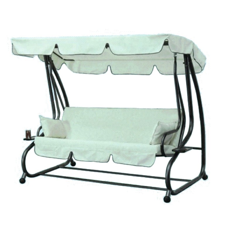 DONDOLO ACCIAIO 3 POSTI SUITE 230X118X170H DONDOLO ACCIAIO 3 POSTI SUITE 230X118X170H