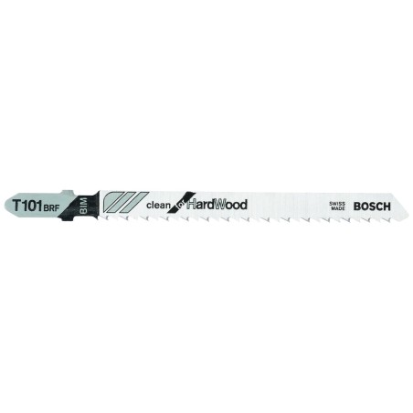 LAMA IN BIMETALLO BOSCH T 101BRF PER SEGHETTO ALTERNATIVO CONF. 25 PZ
