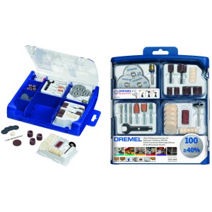 SET 100 ACCESSORI UTENSILE MULTIFUNZIONE DREMEL  723/2615S723JA + CUSTODIA