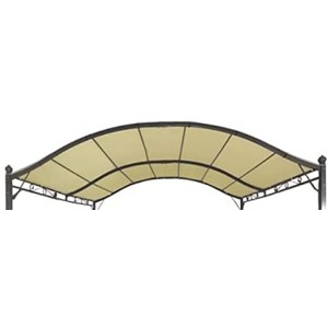 TELO COPERTURA DI RICAMBIO PER GAZEBO ACCIAIO PERGOLA MAXI MT.3X4