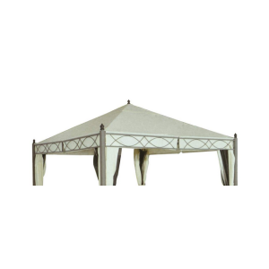 Telo di copertura per gazebo acciaio in SANTO DOMINGO MT.3X3