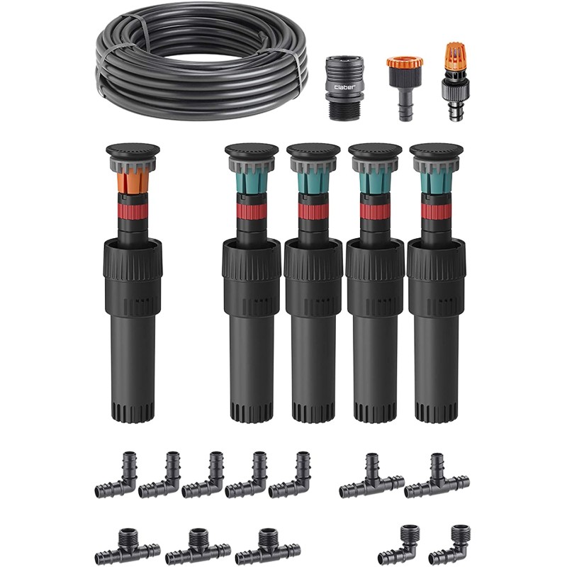 KIT IRRIGAZIONE INTERRATA 50MQ DI GIARDINO STARTER COLIBRI' CLABER 11 REF. -90200 KIT IRRIGAZIONE INTERRATA 50MQ DI GIARDINO STARTER COLIBRI' CLABER 11 REF. -90200