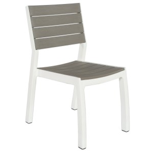 KETER SEDIA HARMONY PZ.2 RESINA BIANCO/TORTORA ARREDO ESTERNO