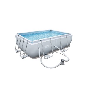 PISCINA C/TELAIO BESTWAY 56629 POWER STEEL 282x196x84H