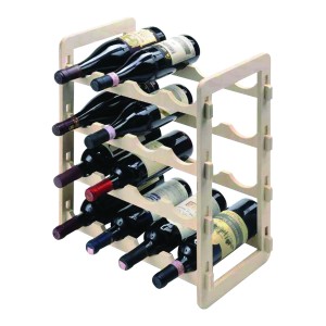 CANTINETTA PER VINO IN LEGNO 16 POSTI 50x24xH42 cm -FSC10380