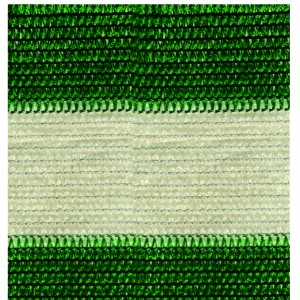 STUOIA OMBREGGIANTE FRANGIVENTO BRIXO SOMBRERO BIANCA/VERDE ROTOLO 100MT H3