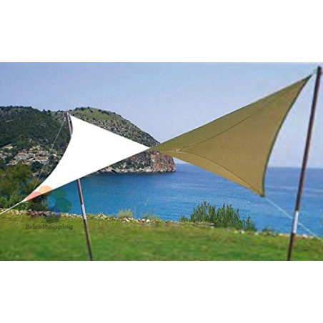 VELA OMBREGGIANTE RAVELLO IN POLIETILENE ALTA DENSITA' 185 GR/MQ 3X3MT