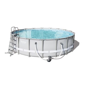 PISCINA C/TELAIO BESTWAY 56427 POWER STEEL 549X132H