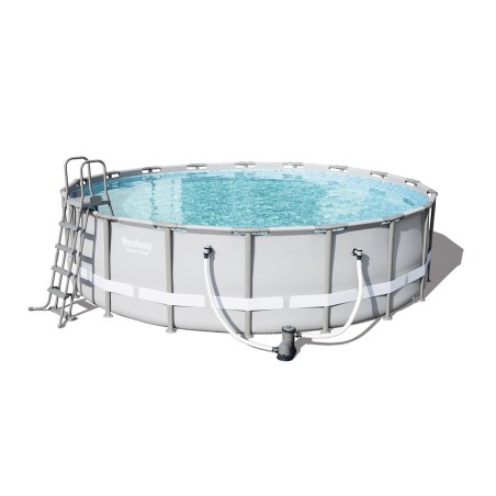 PISCINA C/TELAIO BESTWAY 56427 POWER STEEL 549X132H