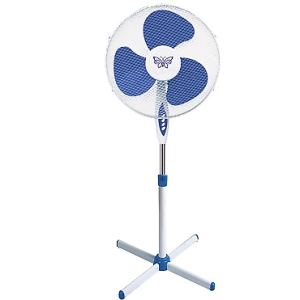 VENTILATORE BUTTERFLY BLU DA TAVOLO T.40