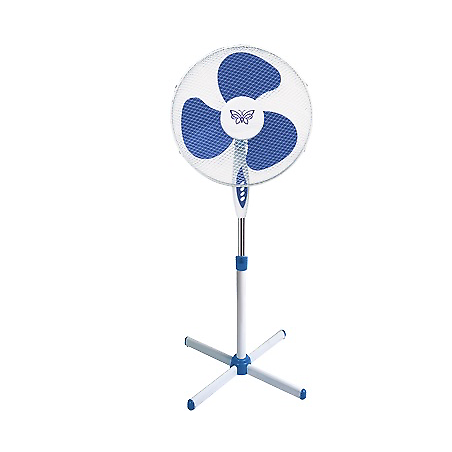 VENTILATORE BUTTERFLY BLU DA TAVOLO T.40