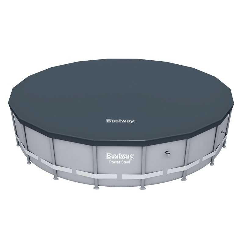 TOP COPERTURA PISCINA CON TELAIO BESTWAY 58249 DIA CM 488 TOP COPERTURA PISCINA CON TELAIO BESTWAY 58249 DIA CM 488